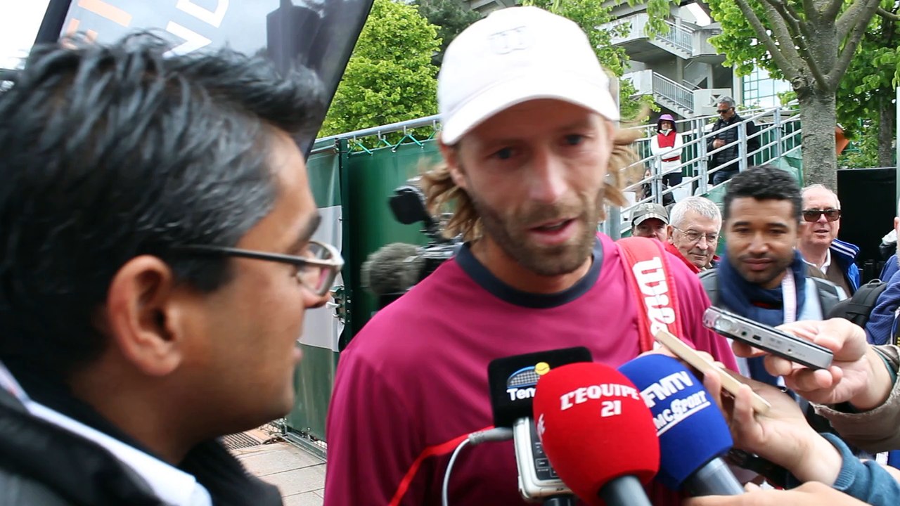 Roland-Garros 2015 - Stéphane Robert : "Je ne fais pas une fixation sur Roland-Garros"