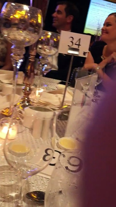 Danna Garcia en la cena STJude