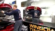 Tint Car Windows - Installing the Film to the Rear Window