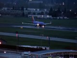 Southwest Airlines 737-700 Rockets out of PDX (Literally)