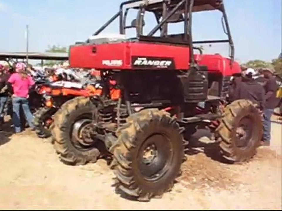 09 Mud Nats Huge Custom Polaris Ranger on tractor tires