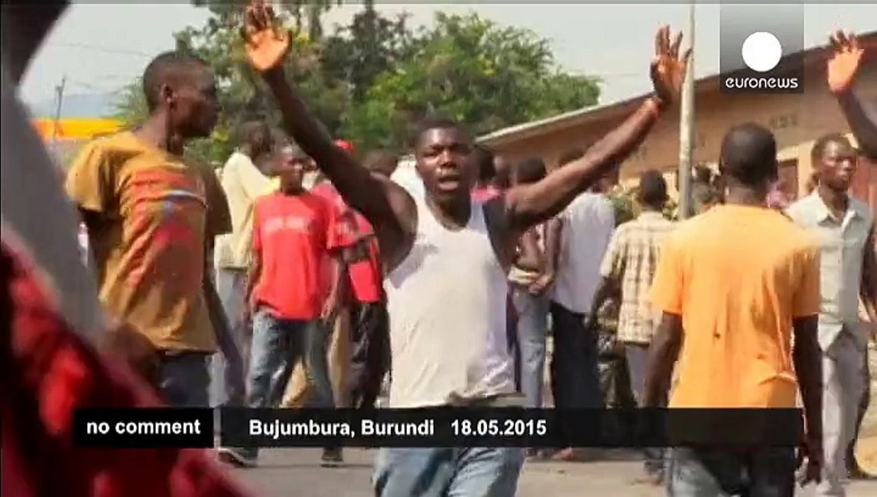 Violent demonstrations persist in Burundi