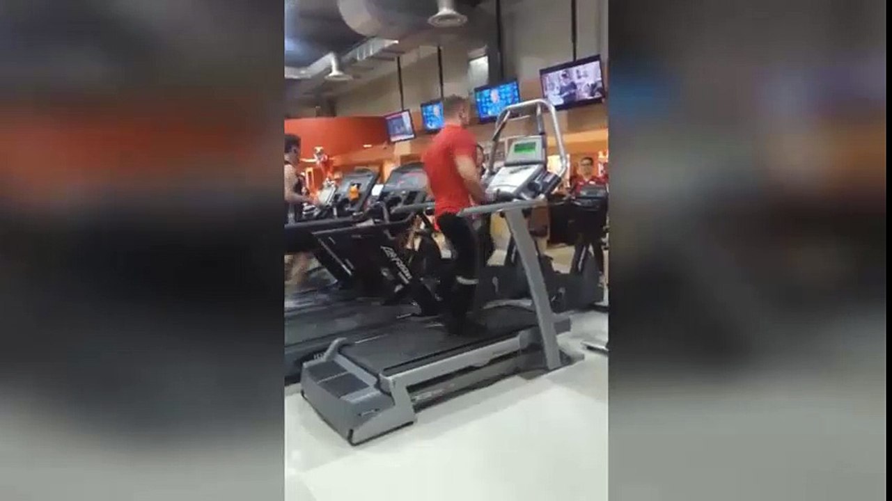 Dancing on a treadmill
