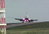 Plane Makes a Bouncy Landing