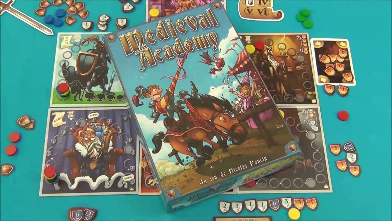 Vidéorègle #403: Le jeu "Medieval Academy" expliqué en vidéo