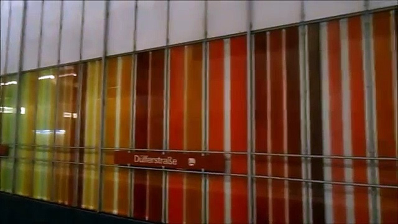 U-Bahn München Bahnhof Dülferstraße U2 (HD)