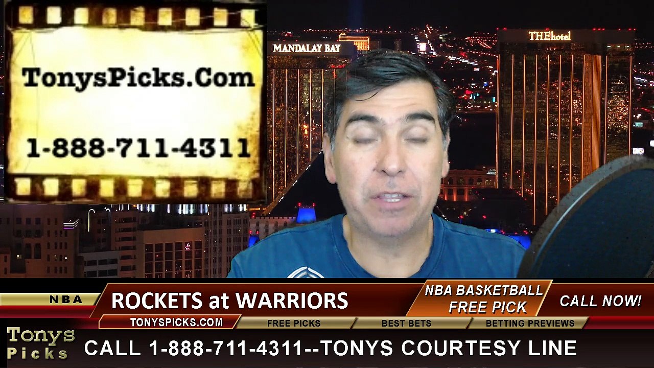 Golden St Warriors vs. Houston Rockets Free Pick Prediction NBA Pro Basketball Playoffs Game 1 Odds Preview 5-19-2015