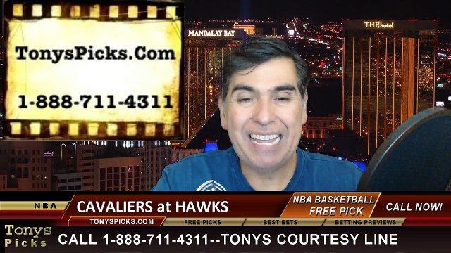 Atlanta Hawks vs. Cleveland Cavaliers Free Pick Prediction NBA Pro Basketball Playoffs Game 1 Point Spread Odds Preview