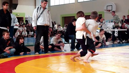 1ère compète de gouren de Gurvan