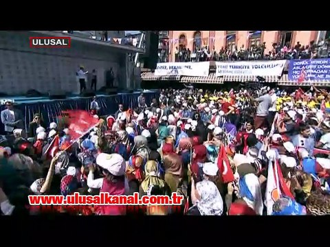 Başbakan Davutoğlu partisinin Zonguldak'ta düzenlediği seçim mitinginde konuştu