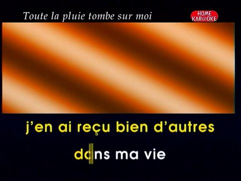 KARAOKE SASCA DISTEL - Toute la pluie tombe sur moi