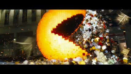 Pixels Official International Trailer #2 (2015) - Adam Sandler, Kevin James Movie HD