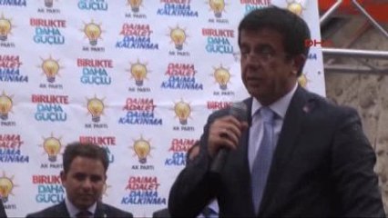 Kütahya- Ekonomi Bakanı Zeybekçi Kütahya'da