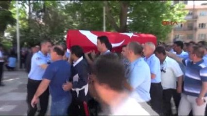 Bilecik - Kazada Ölen İnfaz Koruma Memuruna Adliye Önünde Hazin Tören