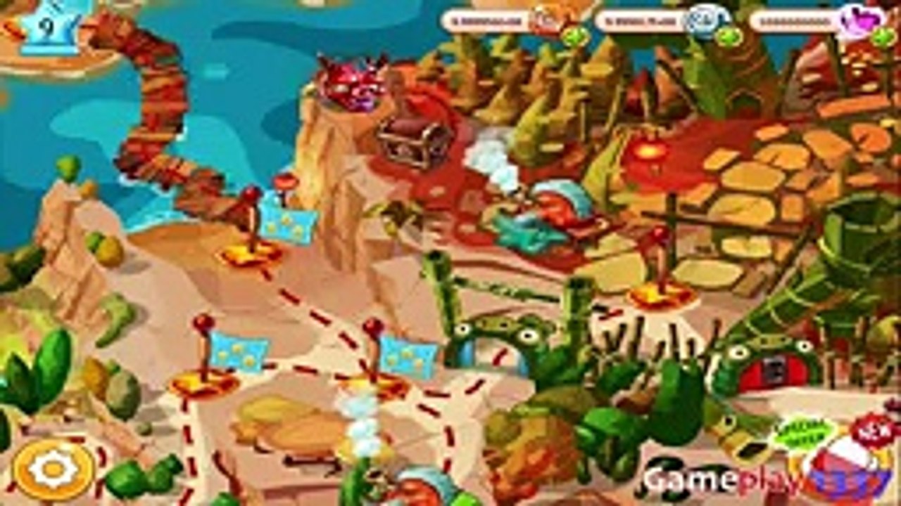 Bamboo Forest 1 - Best Walkthrough (ANGRY BIRDS EPIC) #62