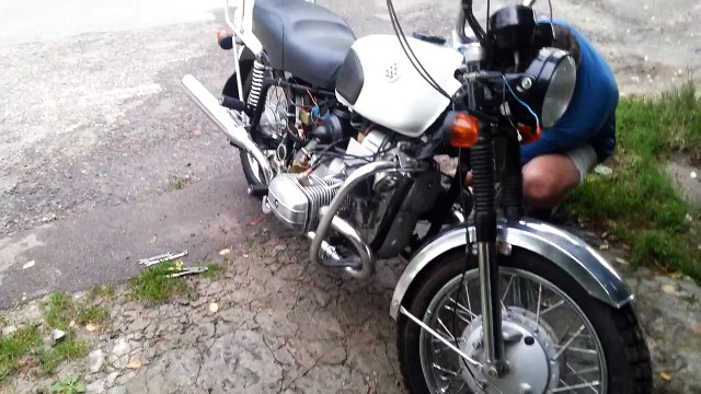 Мотоцикл Днепр 11 КМЗ - 8.157-022 - после консервации