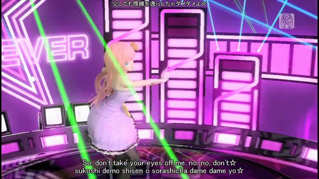 [60fps Full風] Luka Luka★Night Fever ルカルカ★ナイトフィーバー 巡音ルカ DIVA Dreamy theater ドリーミーシアター English Romaji