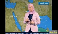 ( قناة نجاة ) النشرة الجوية  - قناة الجزيرة- 11-12- 2011