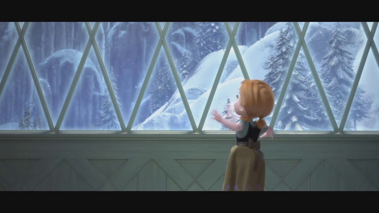 Voices of Young Elsa & Anna Clip The Story of Frozen Making a Disney