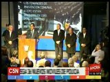C5N -  POLITICA: SCIOLI ENTREGO 36 MOVILES DE POLICIA EN MERLO