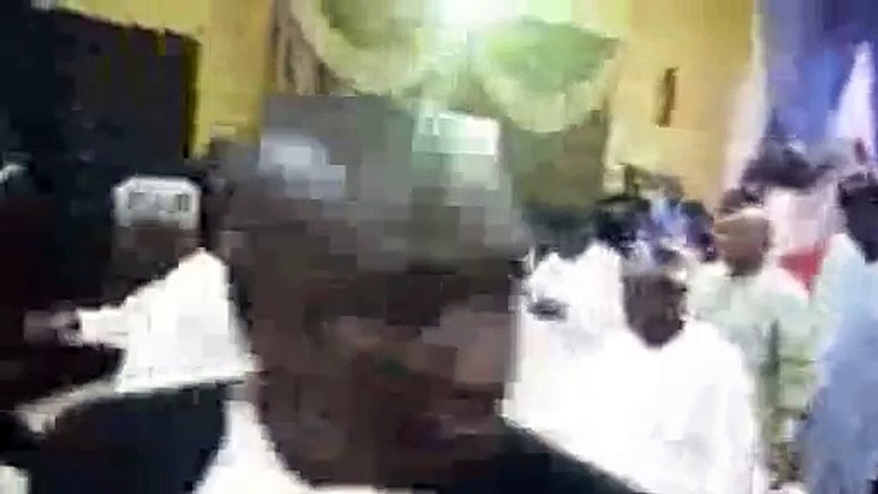 King Sunny Ade & Olusegun Obasanjo Dance Together