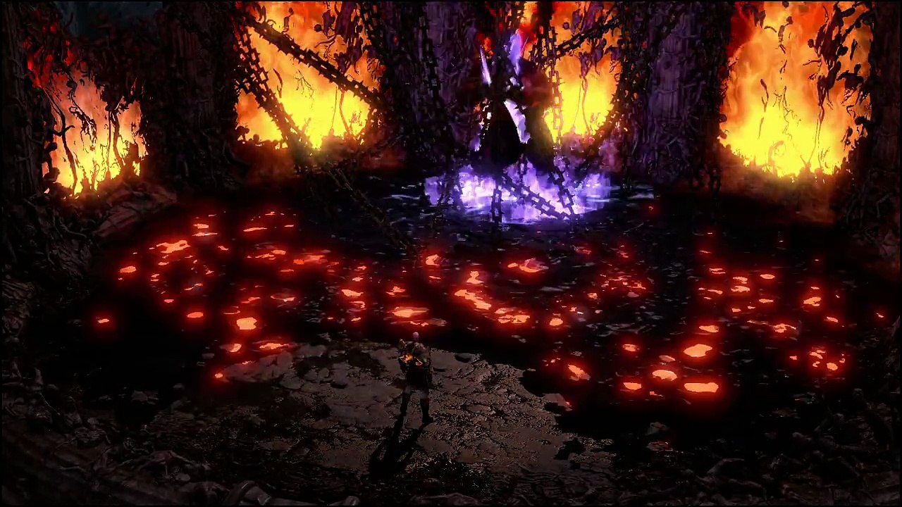 God of War III Remastered - Video gameplay Kratos contro Hades