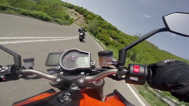 KTM Super Duke R 1290 and Yamaha MT-09 Sarantaporo-Servia
