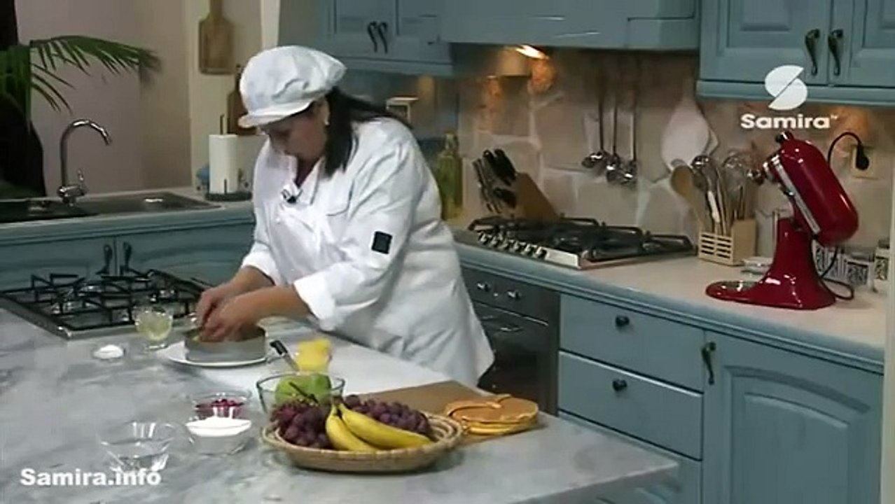 طريقة تحضير شرلوت مثلجة بالفواكه (Low)
