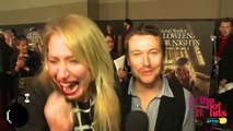 Maude Garrett freaks out after seeing Chucky mid interview with Leigh Whannell (Saw, Insidious)