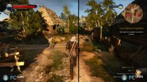 The Witcher 3 - PC ( low settings ) vs PC ( extreme settings )