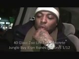 40 Glocc On Why Goons Took Tyga's Chain! Actin Like He Was Gang Bangin