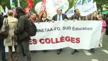 Greve de professores na França