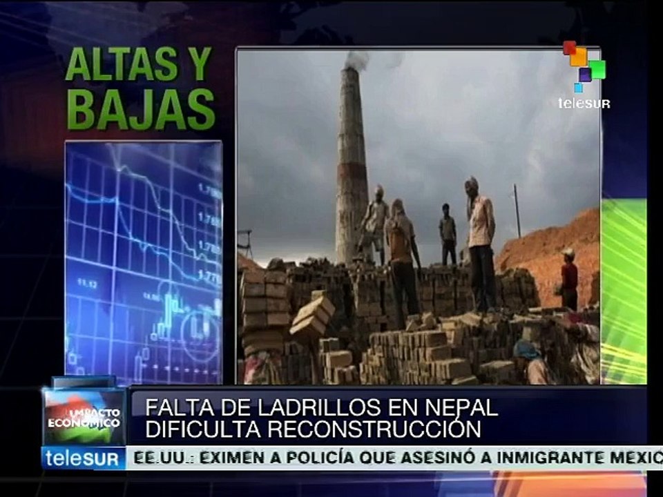 Nepal: falta de ladrillos dificulta reconstrucción tras sismos
