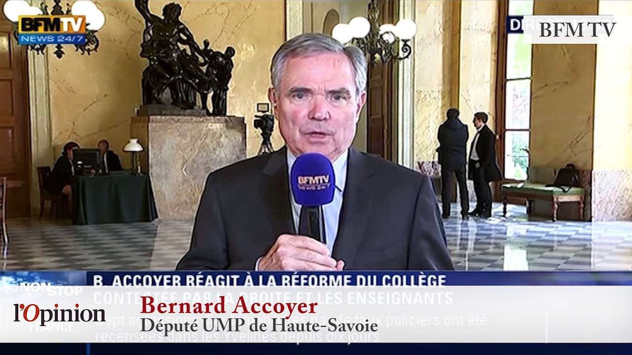 TextO’ : Najat Vallaud Belkacem : "La réforme (du collège) se fera car la réforme est indipensable."