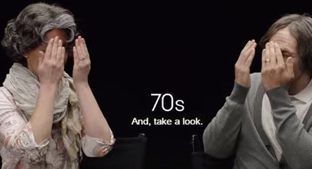 Joven pareja viéndose envejecer 70 años conmueve a la red