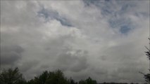 It's amazing how clouds move in the Sky! time-lapse Full HD 2015