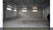 CASERTA, CAPUA  IN AFFITTO  CAPANNONE  CAPUA MQ 400 AFFITTO EURO 1000