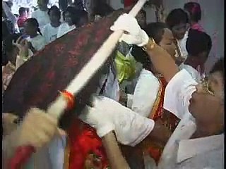 P-1 Thailand Women's Forbidden Temple Young Women Face Piercing