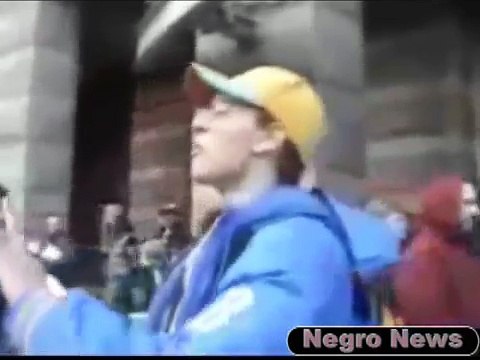 Black Hebrews make a Khazar Jew kid cry