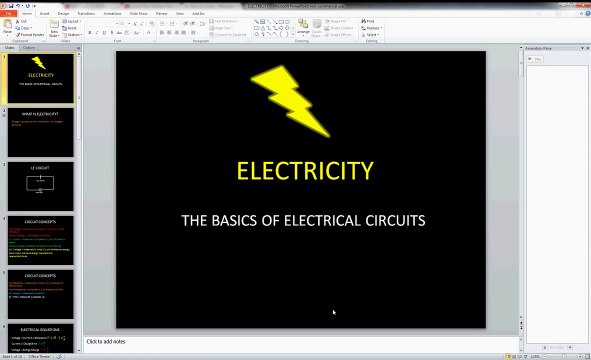 I - Electrical Circuit Basics (IGCSE Physics Revision)