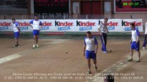 Mène 7 simple, CRO Lyon vs Vargon Rijeka, Sport Boules, Quarts de finale aller Coupe d'Europe des Clubs