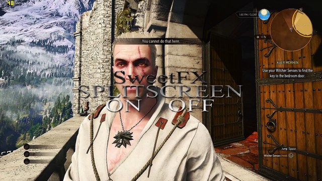 The Witcher 3 - Wild Hunt - SweetFX mod - gameplay PC [ Improved graphics mod ] Windows 10