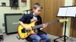 10 Year Old Plays Pearl Jam Yellow Ledbetter Solo Guitar Cover