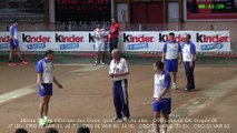 Mène 8 simple, CRO Lyon vs Vargon Rijeka, Sport Boules, Quarts de finale aller Coupe d'Europe des Clubs