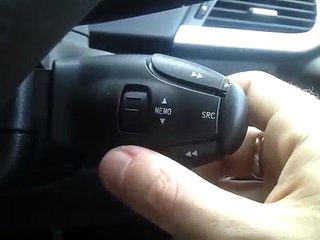 Setting the clock - Peugeot 207 Sportium