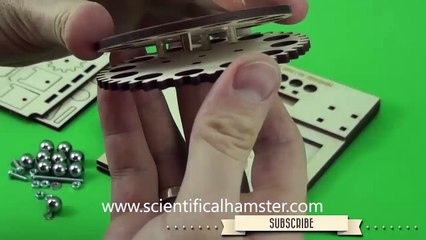 Tutorial - Hand Cranked Mainboard no.1 - Modular Marble Machine KIT - How to build