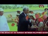 President U Thein Sein extended red carpet welcome to the visiting Prime Minister of Timor Leste