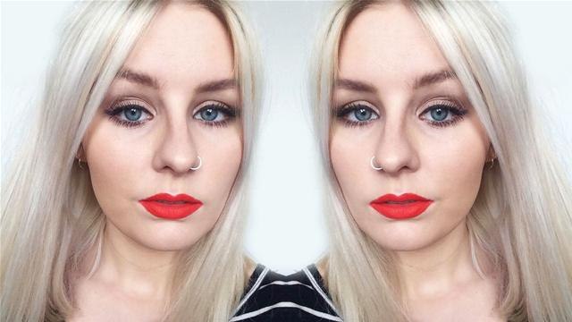 Red Carpet Ready: Kendall Jenner Striking Red Lip Makeup