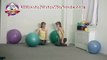 Pilates Workout Exercise: Bend and Stretch with Stability Ball (Pilates on Fifth Video Podcast)