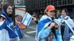 Free Gaza /Anti-Israel Leftists and the Israel Supporters at Israeli Consulate